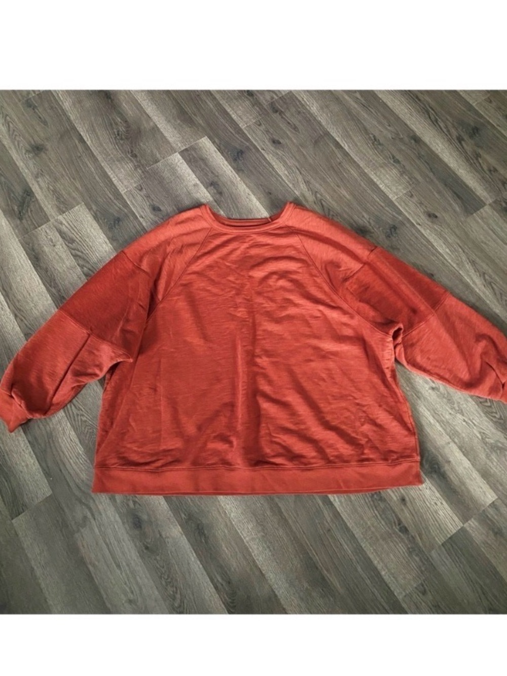 MADEWELL Burnt Orange Crewneck Sweatshirt - Picture 8 of 11